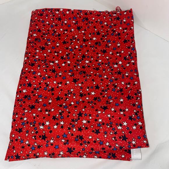 Patriotic Fabric Red White & Blue Stars Cotton Joann Exclusive 2 3/4 Yard - Picture 1 of 3